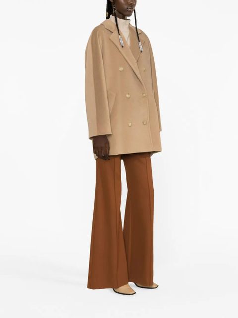 Max Mara Rebus double-breasted coat - Brown