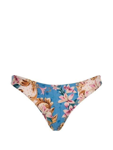 Agua By Agua Bendita Lola floral reversible bikini bottom - Blue - zdjęcie produktu nr 2