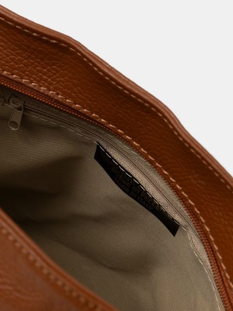 Answear.LAB torebka skórzana kolor brązowy