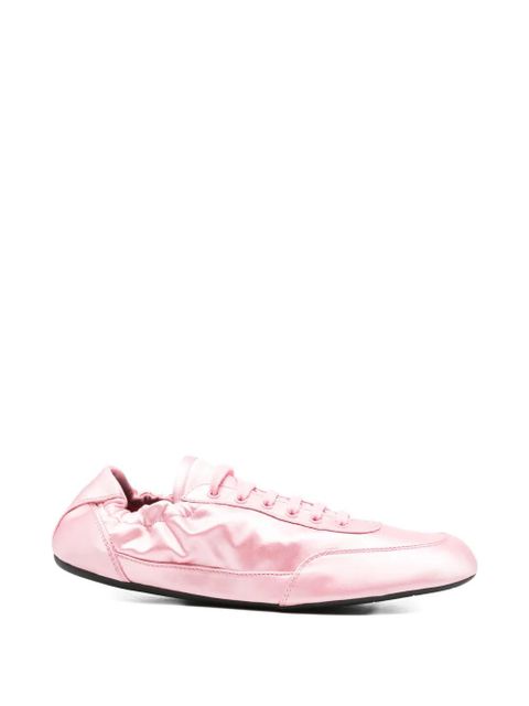 Prada Collapse ruched sneakers - Pink - zdjęcie produktu nr 1