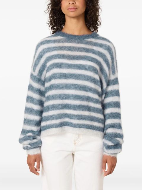 American Vintage Nenybay striped sweater - Blue