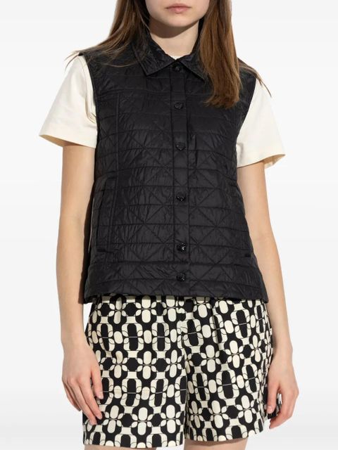 Moncler quilted vest - Black