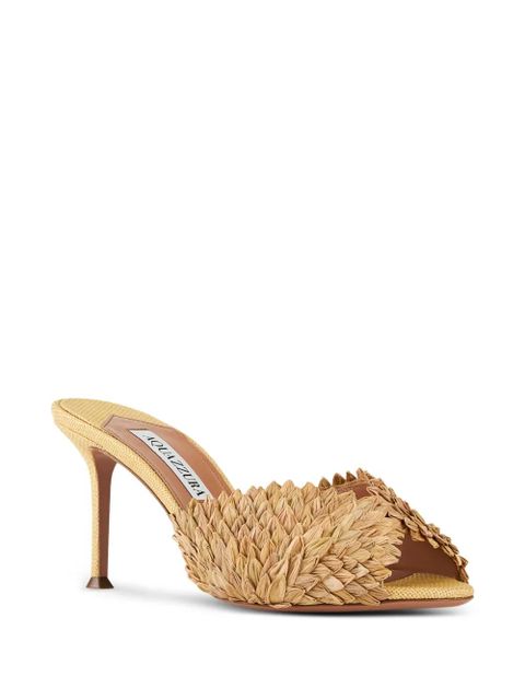 Aquazzura Rio Flirt heeled sandals - Neutrals - zdjęcie produktu nr 1