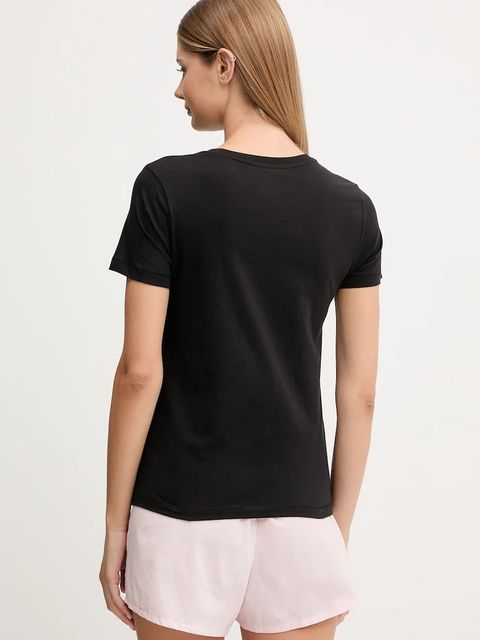 Calvin Klein Underwear t-shirt bawełniany 3-pack damski kolor czarny LV00QS7485 - zdjęcie produktu nr 2