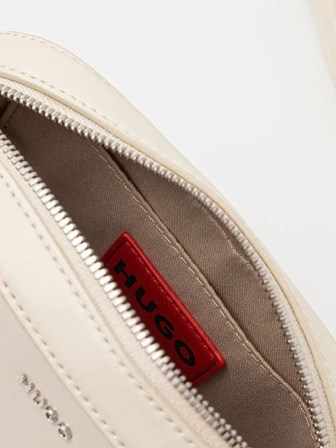 HUGO torebka Syndra_Crossbody kolor beżowy 50557936