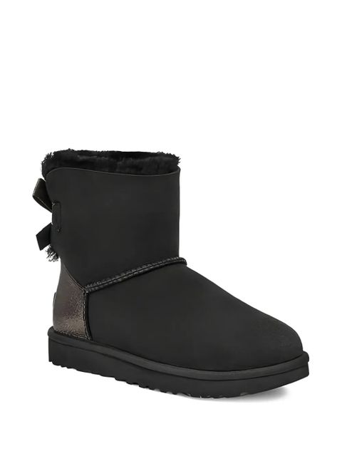 UGG Mini Bailey Bow "Black" ankle boots - zdjęcie produktu nr 2