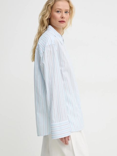 Day Birger et Mikkelsen koszula Mac damska kolor niebieski relaxed z kołnierzykiem klasycznym DAY65243540 - zdjęcie produktu nr 2