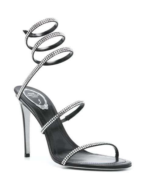 René Caovilla 105mm Cleo sandals - Black - zdjęcie produktu nr 2