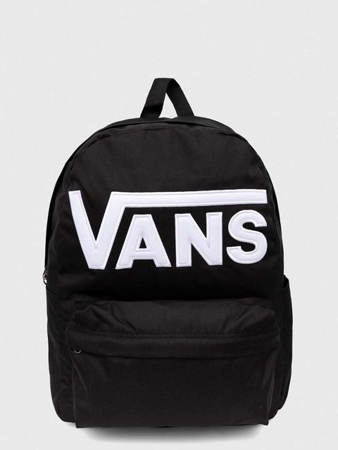 Vans plecak kolor czarny duży z aplikacją - zdjęcie produktu nr 1