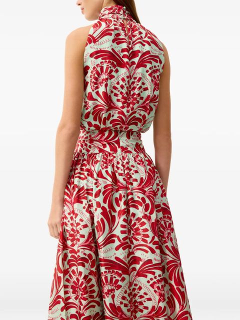 Marie Oliver Goldie floral blouse - Blue