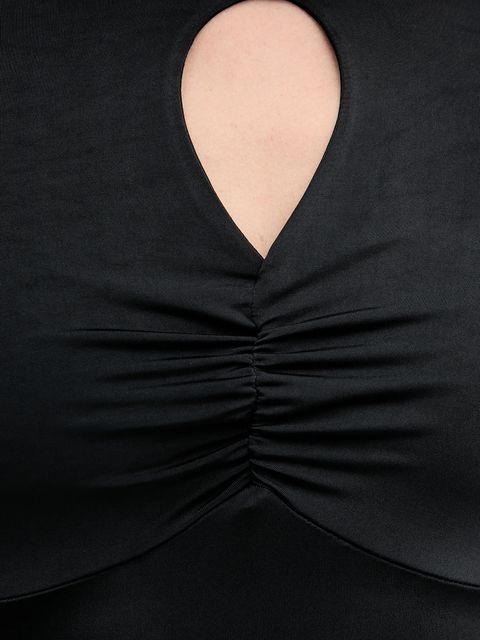 Sisley longsleeve kolor czarny 35B8L107V