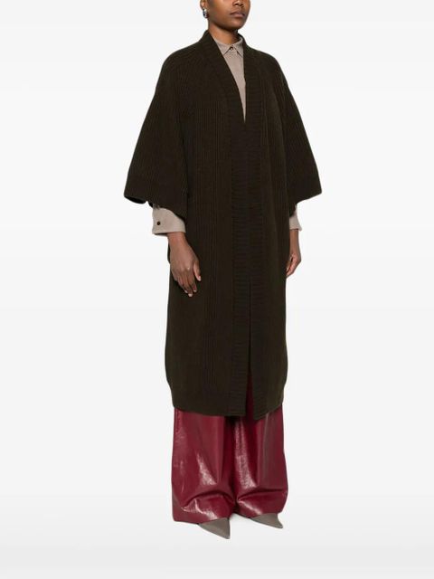 Max Mara cropped-sleeve cardi coat - Green