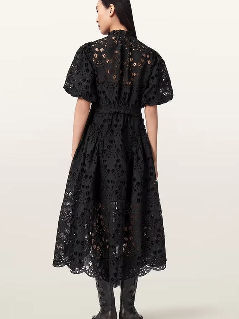 AllSaints sukienka rozkloszowana ODETTE - zdjęcie produktu nr 1