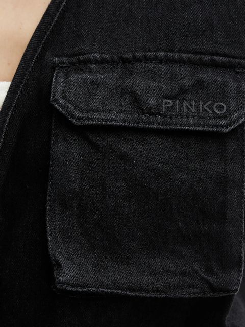 Pinko bezrękawnik jeansowy