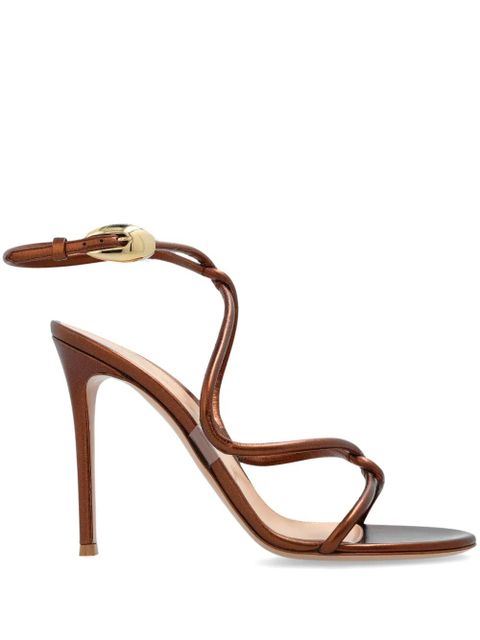 Gianvito Rossi 105mm Mamba sandals - Brown - zdjęcie produktu nr 1