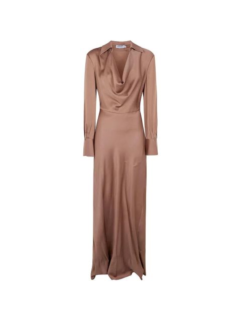 Simkhai Adelle long-sleeved maxi dress - Neutrals - zdjęcie produktu nr 1