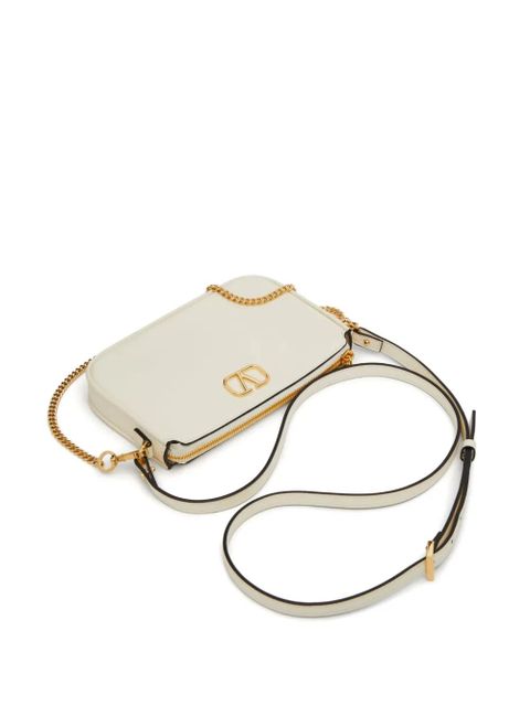 Valentino Garavani mini VLogo Signature cross body bag - Neutrals