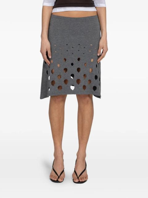 Gimaguas Aros cut-out skirt - Grey - zdjęcie produktu nr 1