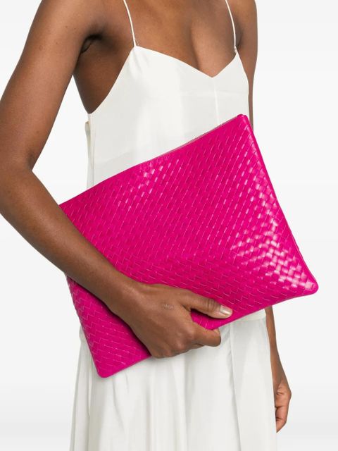 DRAGON DIFFUSION woven clutch bag - Pink - zdjęcie produktu nr 2