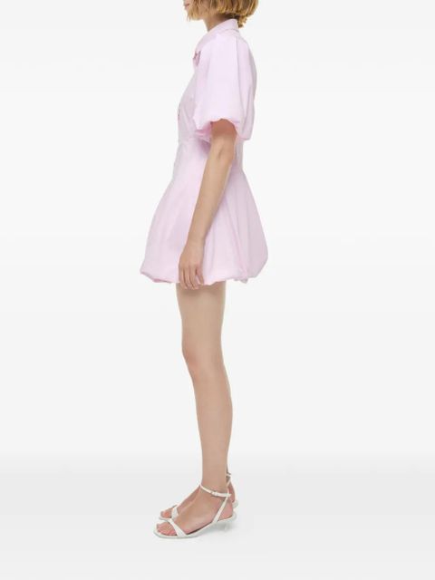 Simkhai Cleo puff-sleeve mini dress - Pink - zdjęcie produktu nr 2