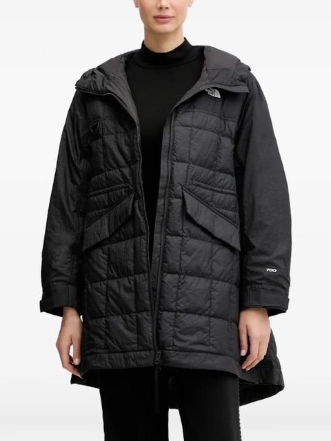 The North Face quilted hooded jacket - Black - zdjęcie produktu nr 1