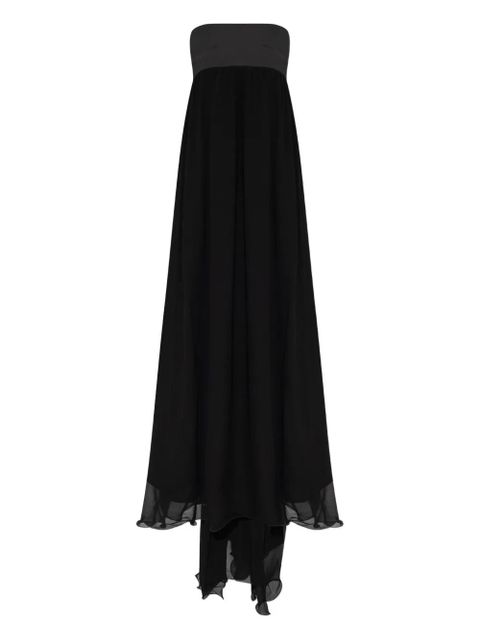Posse Solene strapless maxi dress - Black - zdjęcie produktu nr 1