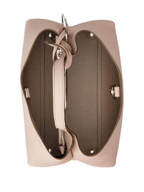 Tod's micro leather tote bag - Neutrals