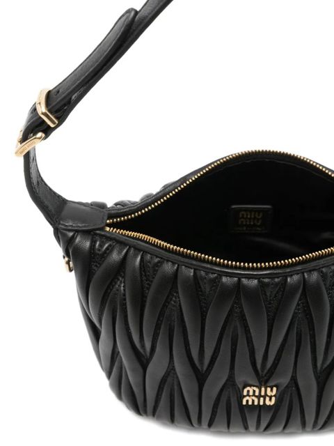 Miu Miu matelassé tote bag - Black - zdjęcie produktu nr 2