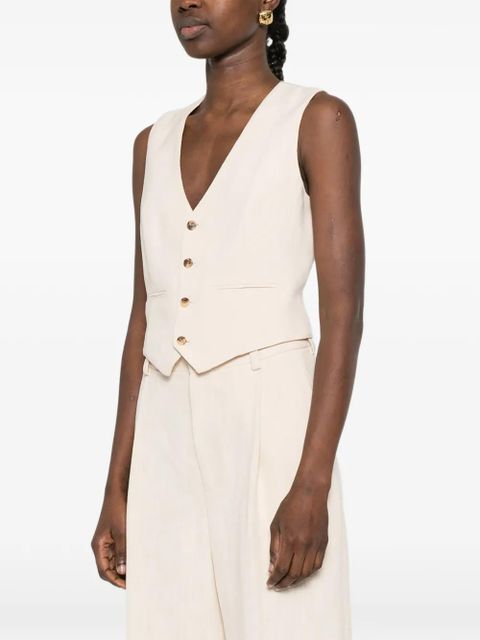 WARDROBE.NYC buttoned waistcoat - Neutrals