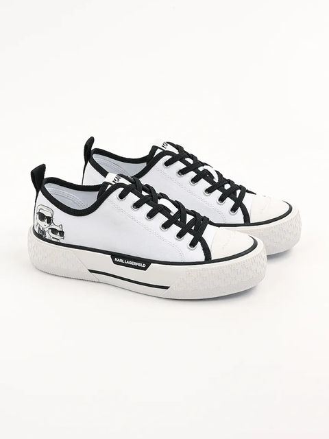 Karl Lagerfeld tenisówki KAMPUS MAX III kolor biały KL60614T