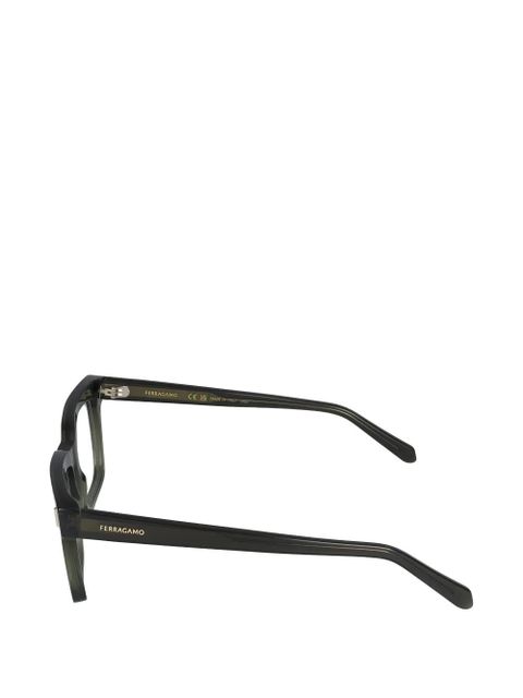 Ferragamo Square frame glasses - Black