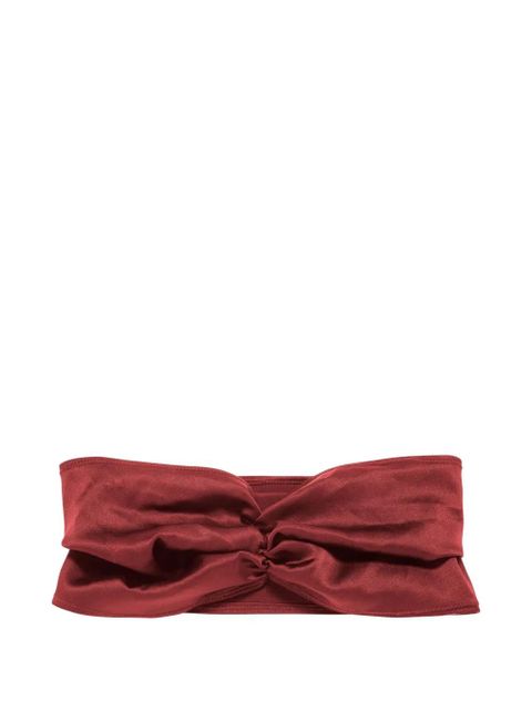 Jennifer Behr Norma head wrap - Red - zdjęcie produktu nr 1