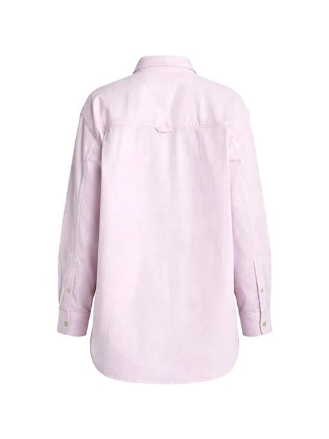 AGOLDE x Maria McManus A-line denim shirt - Pink - zdjęcie produktu nr 2