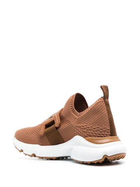 Tod's chain-link detail slip-on sneakers - Brown - zdjęcie produktu nr 2