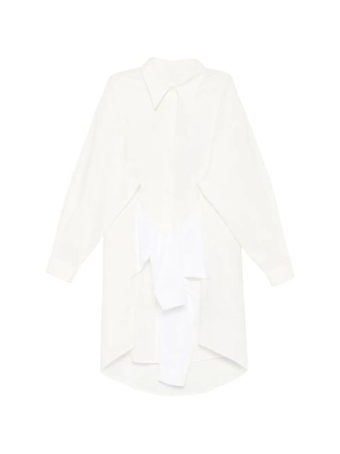 MM6 Maison Margiela pointed-collar shirt - Neutrals - zdjęcie produktu nr 1