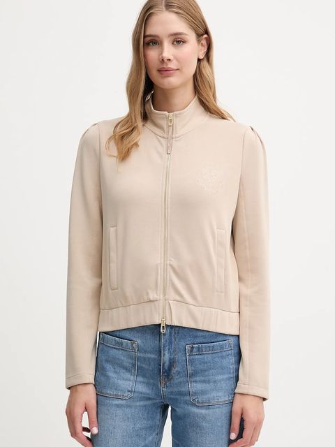 Joop! bluza damska kolor beżowy gładka 30047776 - zdjęcie produktu nr 1