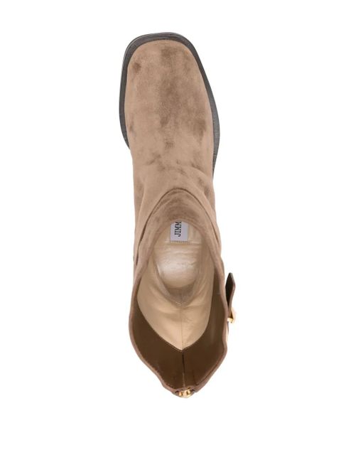 Jimmy Choo 50mm suede boots - Brown