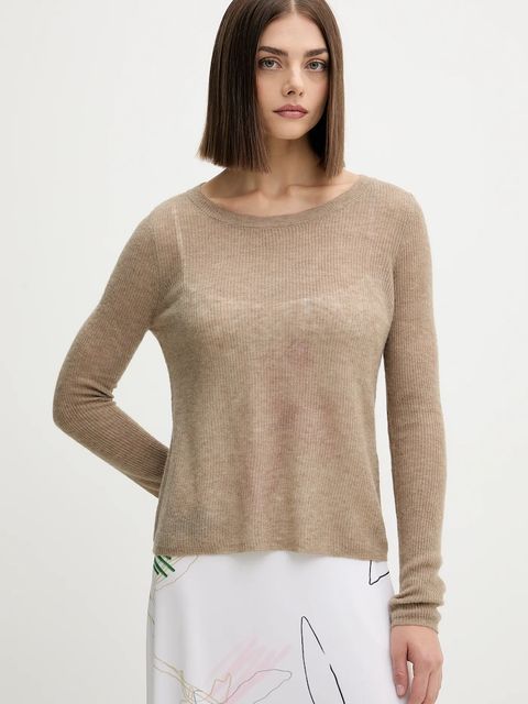 Desigual sukienka KALA kolor zielony midi rozkloszowana 25WWVK25