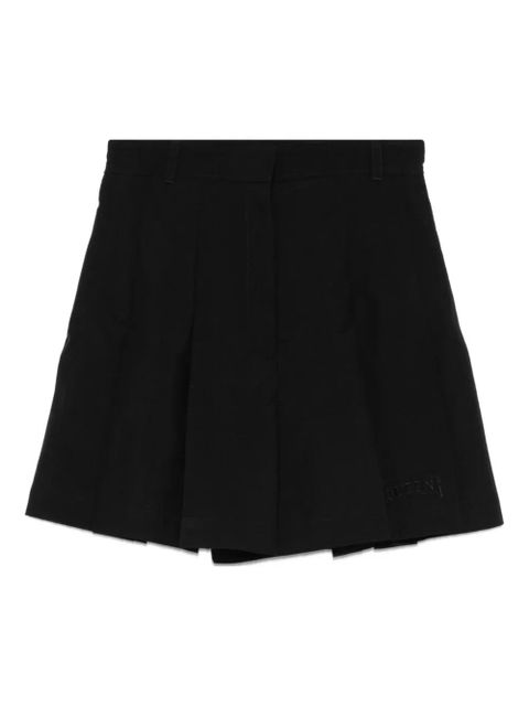 Alexander McQueen pleated shorts - Black - zdjęcie produktu nr 1