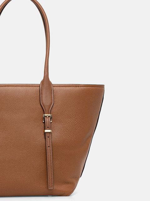 MICHAEL Michael Kors torebka skórzana kolor brązowy 30R5G9OT7L