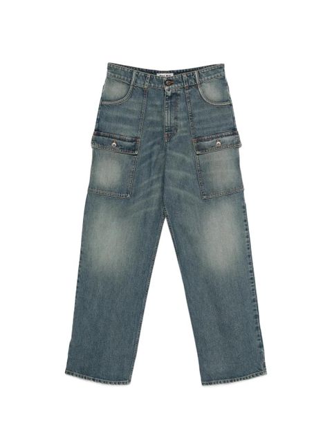 Miu Miu blue cargo jeans - zdjęcie produktu nr 2