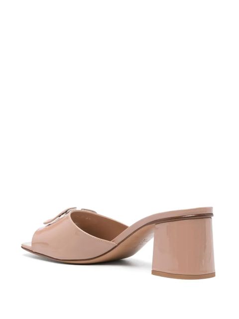 Valentino Garavani 60mm VLogo Signature sandals - Neutrals