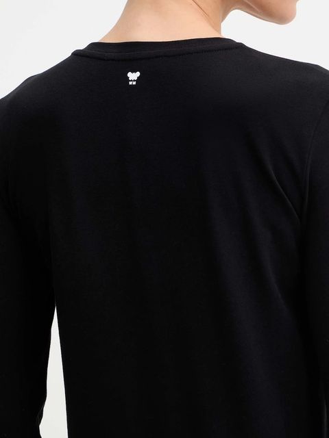 Weekend Max Mara longsleeve RENOIR kolor czarny 2525946032600