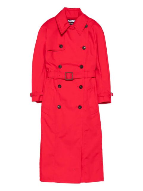 Jacquemus Citta double-breasted coat - Red - zdjęcie produktu nr 1