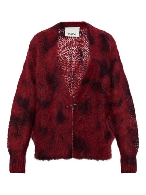 ISABEL MARANT Mahel cardigan - Red - zdjęcie produktu nr 1