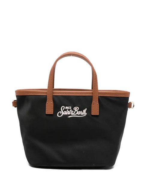 MC2 Saint Barth mini City tote bag - Black - zdjęcie produktu nr 1