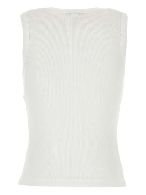 AGOLDE ribbed sleeveless top - White - zdjęcie produktu nr 2