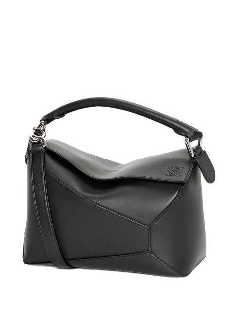 LOEWE small Puzzle Edge tote bag - Black - zdjęcie produktu nr 2