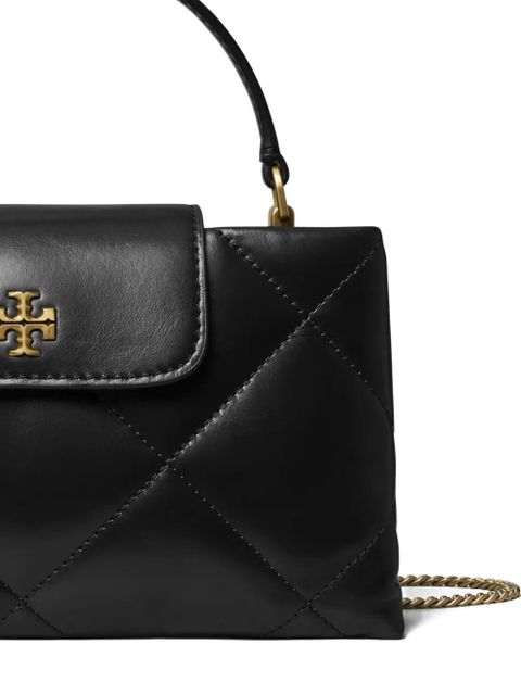 Tory Burch Kira diamond-quilted mini bag - Black