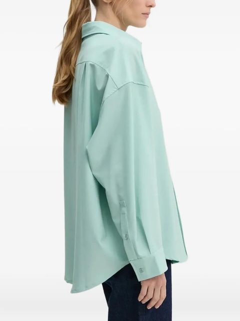 American Vintage button-down point-collar shirt - Green